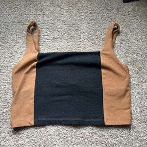 Beyond Yoga Spacedye Vivid Colorblock Cropped Tank